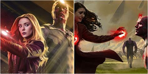 The Role of Visionary and Scarlett Witch in Defending the Universe